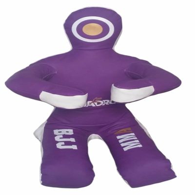 SRHides-MMA Jiu Jitsu Martial Arts Training Kick Boxing Sitting Position Punching Bag Purple - 59 inches