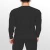 Place and Street Mens Cotton Thermal Underwear Set Shirt Pants Long Johns Black view 2