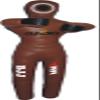 SRHides-MMA Martial Arts Grappling Dummy Jiu Jitsu Standing Position Punching Bag Brown - 70 inches view 1