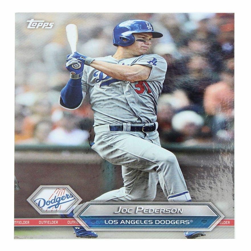 LA Dodgers MLB Crate Exclusive Topps Card #49 - JOC Pederson