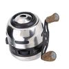 Carbon Fiber Fishing Reel Handle, Reel Handle Set with Wood Knob Fittings for Fishing Reels view 4
