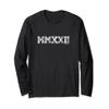 2022 Shirt MMXXII | Senior Class of 2022 Graduation Gift Long Sleeve T-Shirt view 1