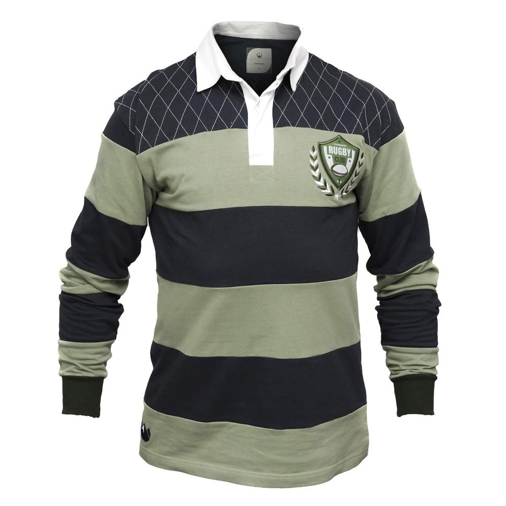 Croker Green & Black Rugby Jersey (Small)