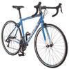 Schwinn Fastback AL Claris Adult Performance Road Bike, Beginner to Intermediate Bicycle Riders, 700c Wheels, 16-Speed Drivetrain, Large Aluminum Frame, Blue view 1