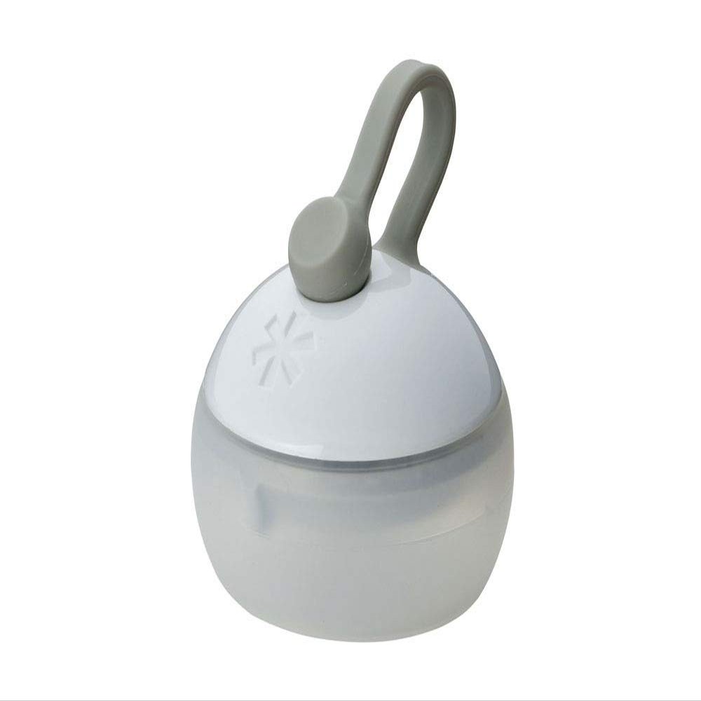 Snow Peak's Mini Hozuki Lantern, Snow, ES-041WH-US, Designed in Japan, Lifetime Product Guarantee, Lightweight, Compact for Camping or Backpacking, Camping Light