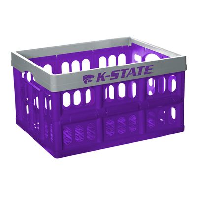 NCAA Fabrique Innovations Collapsible Crate, Kansas State Wildcats