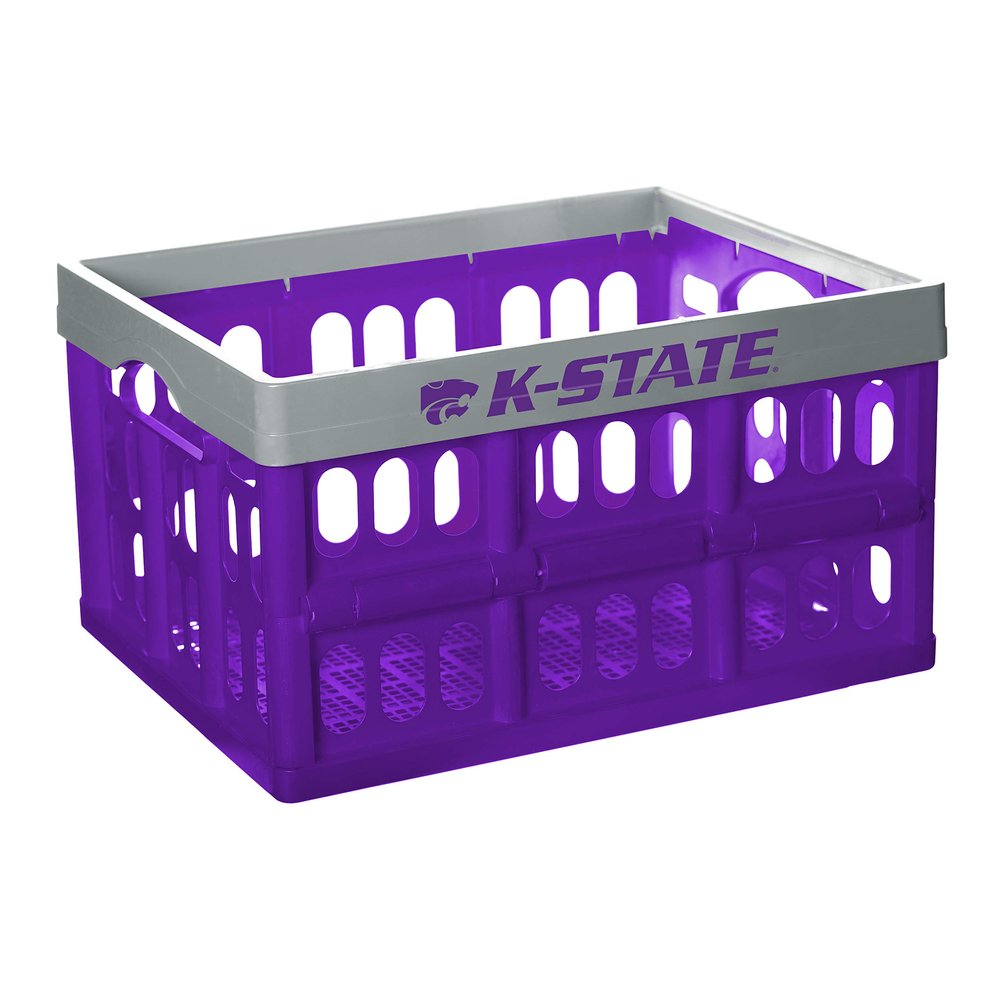 NCAA Fabrique Innovations Collapsible Crate, Kansas State Wildcats