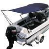 Oceansouth Bimini Extension Airflow Boat Shades (Blue, Length 5.5' x Width 6.8') top Extension Sun Shade Boat sail Covers Seats Tent Awning Hardware kit Bimini Accessories Canopy Waterproof view 1