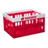 NCAA Fabrique Innovations Collapsible Crate, Wisconsin Badgers view 1