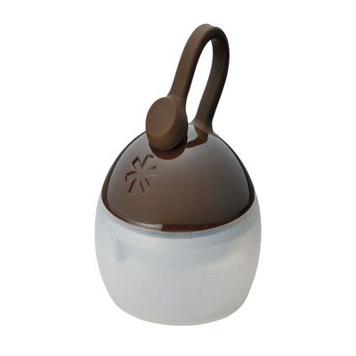 Snow Peak's Mini Hozuki Lantern, Bark, S-041BR-US, Designed in Japan, Lifetime Product Guarantee, Lightweight, Compact for Camping or Backpacking, Camping Light, One Size
