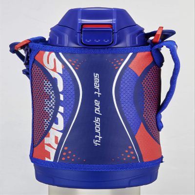 Tiger Water Bottle, 28.7 fl oz (800 ml), Sahara Stainless Steel Bottle, Sports, Direct Drinking Cup, 2-Way, Blue MBO-H080A