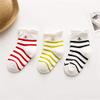 3 Pair/Lot Baby Girls Boys Socks For Newborn Print Striped Crown Patchwork Meias Spring Cotton Soft Infant Toddler Floor Sokken (G1, 12M) view 4