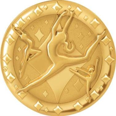 Crown Awards Dance Pins Gold, Dance Lapel Pins for Dancer Trading Pins 100 Pack Prime