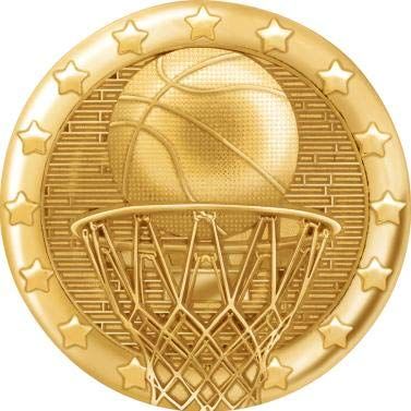 Basketball Pins Gold, Basketball Lapel Pins For Basketball Team Trading Pins 50 Pack