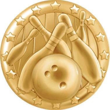Crown Awards Bowling Pins Gold, Bowling Lapel Pins for Bowling Team Trading Pins 20 Pack Prime