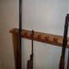 Handmade 8 Gun Vertical Wall Rack Single Barrel Model (Golden Oak Finish) view 3