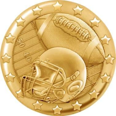 Crown Awards Football Pins Gold, Football Lapel Pins for Football Team Trading Pins 30 Pack Prime