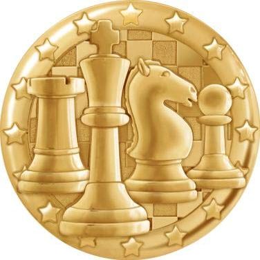 Chess Pins Gold, Chess Lapel Pin For Chess Tournament Trading Pins 1 Pack