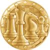 Chess Pins Gold, Chess Lapel Pin For Chess Tournament Trading Pins 1 Pack view 1