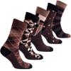 socks n socks-Mens 5pair Luxury Colorful Cotton Fun Novelty Dress Socks Gift Box view 1