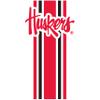 CornBorn Nebraska Onesie - Vertical Stripe Script Huskers - White - 18M view 2
