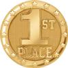 Crown Awards First Place Pins Gold, 1st Place Lapel Pins for First Place Trading Pins 100 Pack Prime view 1