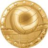 Crown Awards Volleyball Pins Gold, Volleyball Lapel Pins for Volleyball Team Trading Pins 100 Pack Prime view 1