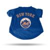 Rico Industries MLB New York Mets Pet Tee ShirtPet Tee Shirt Size XL, Team Colors, Size XL view 1
