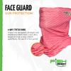 Fish Monkey Performance Face Guard UPF 50+ Comfortable Lightweight Breathable Four Way Stretch Flared Bottom Fog Resistant Technology for Men and Women view 3