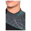 BARE 3/2MM Women's Elate Full Wetsuit | Comfortable high Stretch Neoprene Material | Long Sleeve | Great for All Watersports, Scuba Diving and Snorkeling | Grey 12 view 4