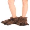 Lazy One Animal Paw Slippers for Kids and Adults, Fun Costume for Kids, Cozy Furry Slippers, Sasquatch (Bigfoot, Large) view 2
