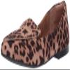Amazon Essentials Women's Loafer Flat, Rose Leopard, 12 view 1