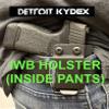 Detroit Kydex IWB Kydex Gun Holster for Kahr CW9 9MM view 2