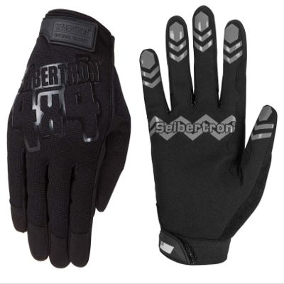 Seibertron Anti Slip Basketball Gloves - Unweighted Ball Handling Gloves for Training or Driving Black Youth XS