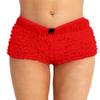 ACSUSS Womens Sexy Ruffle Panties Tanga Dance Bloomers Booty Shorts Underwear Red One Size view 2