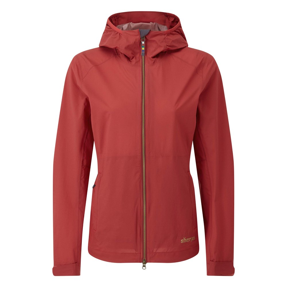 Sherpa Adventure Gear Women's Asaar 2.5-Layer Jacket - Lightweight Waterproof Rain Coat, Golbera, X-Small