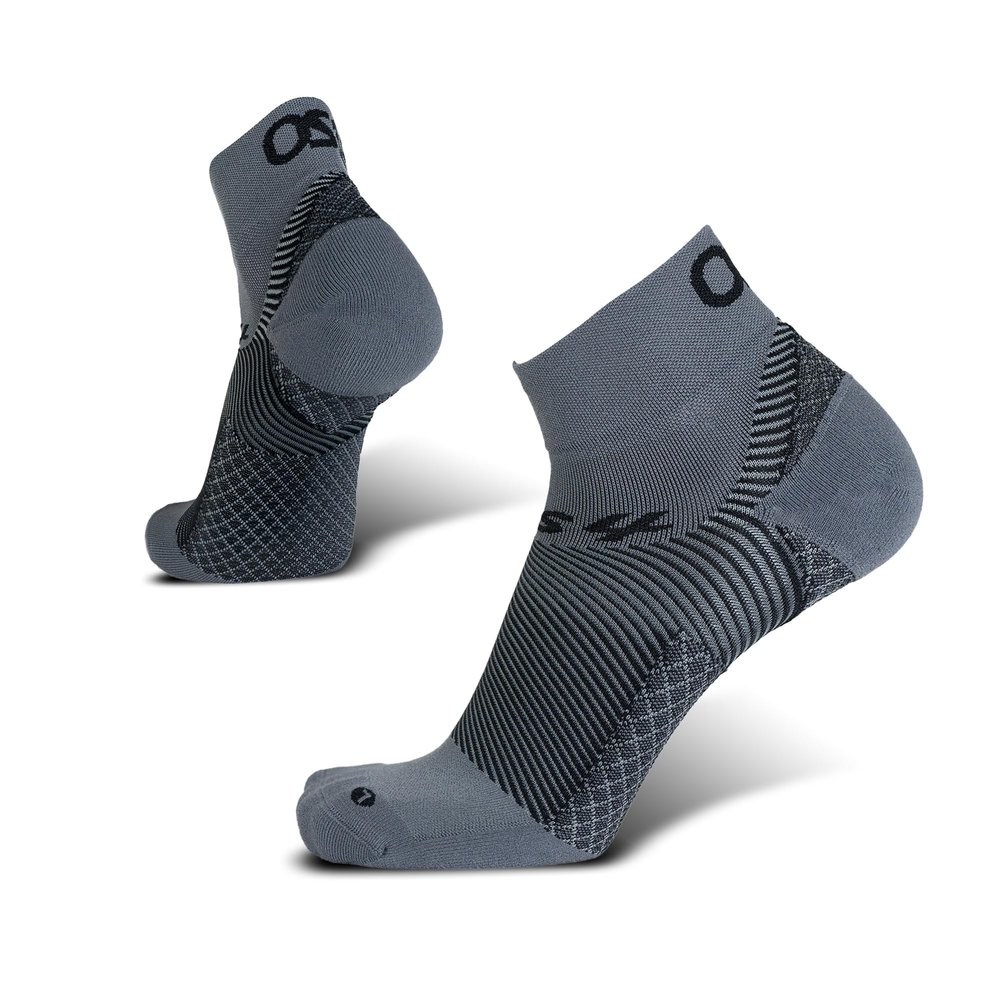 OS1st FS4 Plantar Fasciitis Socks | Quarter Crew | relieves heel & arch pain, swelling, and painful plantar fasciitis