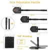 Survival Shovel, (28.3'') Camping Folding Shovel, Military Spade Multitool, Tactical Trench Tool, with Pickaxe, Compass, Whistle, Molle Bag for Digging, Metal-Detecting, Off Roading, Emergency view 2