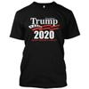 President Trump 2020 Keep America Great Political T Shirt Graphic Tee Black view 1