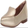 Amazon Essentials Women's Loafer Flat, Gold, 9 view 1