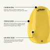 FINIS Agility Floating Swim Paddles - Strapless Design for Stroke Technique - Instant Feedback - Extra Small view 4