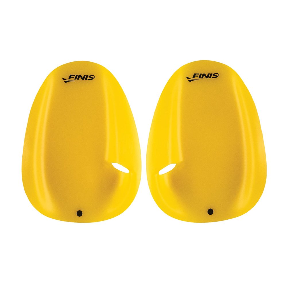 FINIS Agility Floating Swim Paddles - Strapless Design for Stroke Technique - Instant Feedback - Small