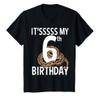6 Year Old Snake Birthday Party Boa Python Reptile 6th Gift T-Shirt view 1