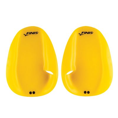 FINIS Agility Floating Swim Paddles - Strapless Design for Stroke Technique - Instant Feedback - Medium
