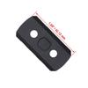 TuFok Picatinny Rail Section - Thin 0.27in Height Rail Attachment Rail Adapter Mount Alumimun 3-Slot Black view 4