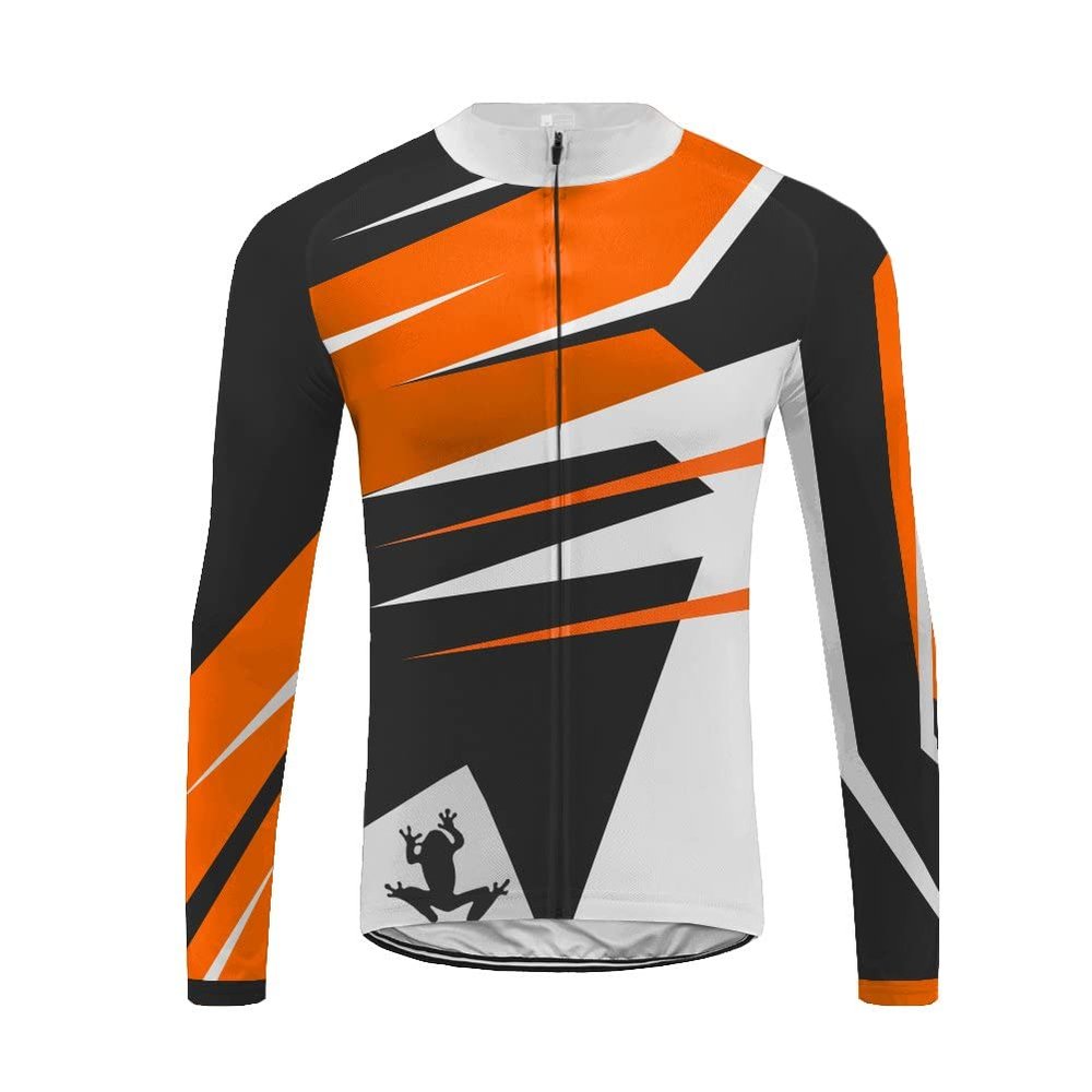 UGLY FROG H10ZRMens Cycling Top Winter Fleece Cycling Clothing Warm Jacket & Jersey Outdoor Sportwear