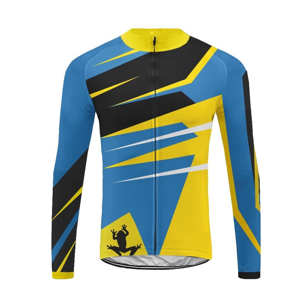 UGLY FROG H10ZRMens Cycling Top Winter Fleece Cycling Clothing Warm Jacket & Jersey Outdoor Sportwear