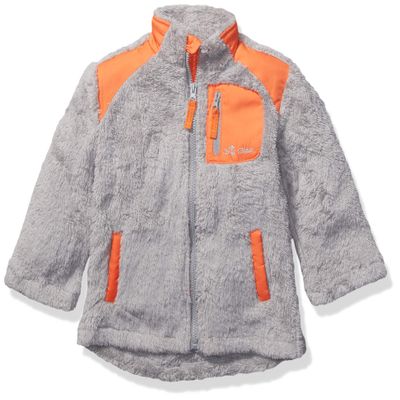 Big Chill Boys' Big Lightweight Wubby Jacket, Gray, 8