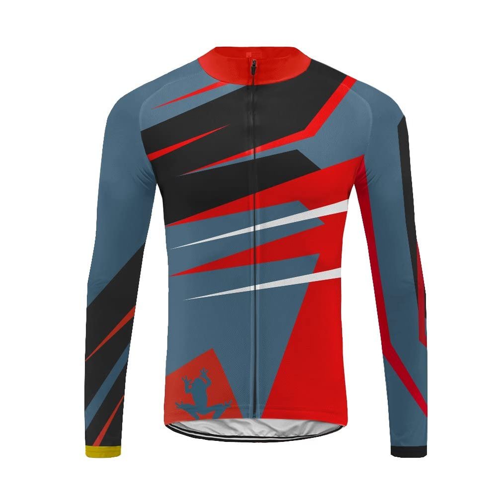 UGLY FROG H10ZRMens Cycling Top Winter Fleece Cycling Clothing Warm Jacket & Jersey Outdoor Sportwear