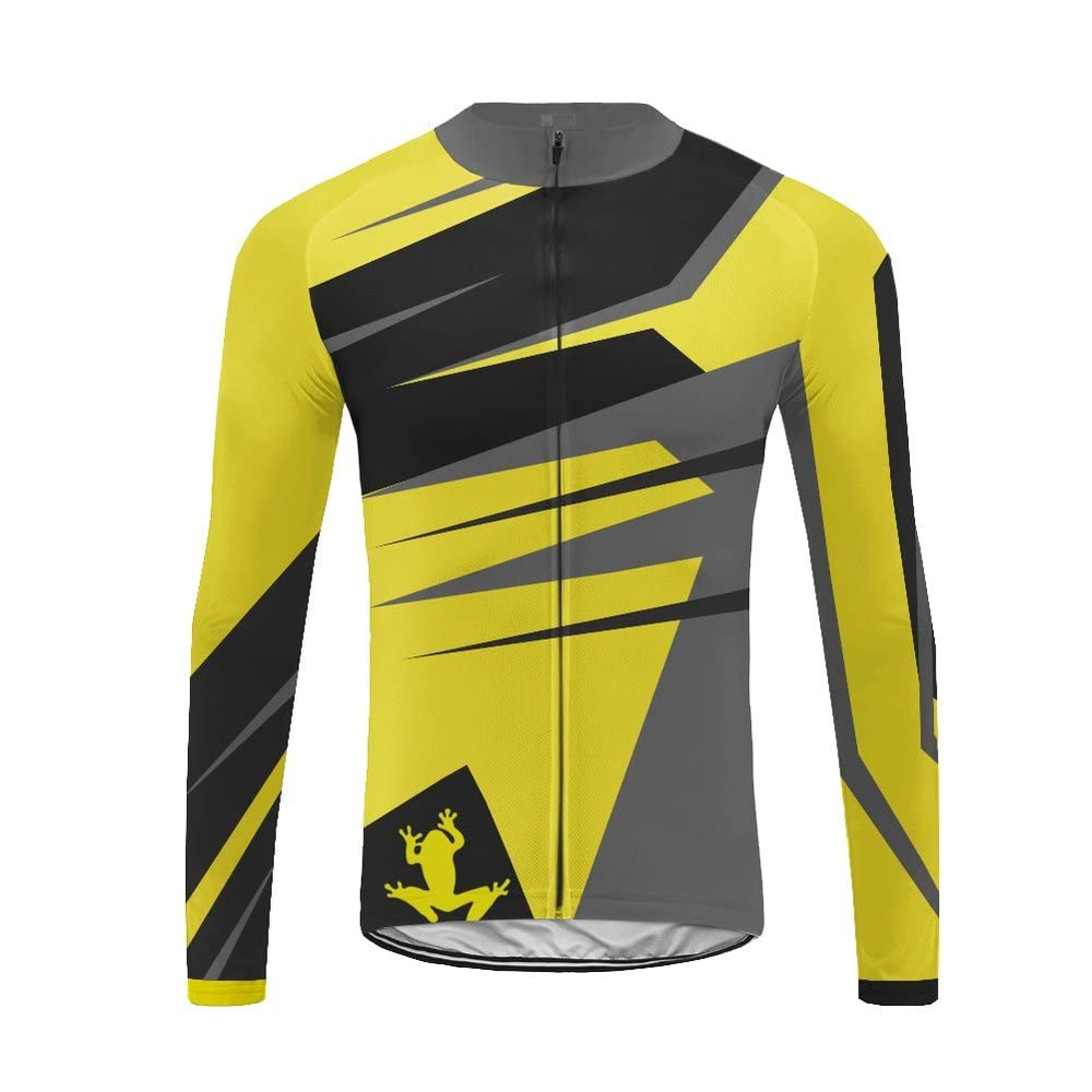 UGLY FROG H10ZRMens Cycling Top Winter Fleece Cycling Clothing Warm Jacket & Jersey Outdoor Sportwear